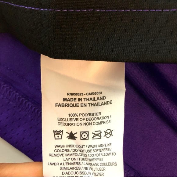 Nike NBA Los Angeles Lakers Lebron James Swingman Jersey, Purple - Men’s Size XL - Picture 6 of 10